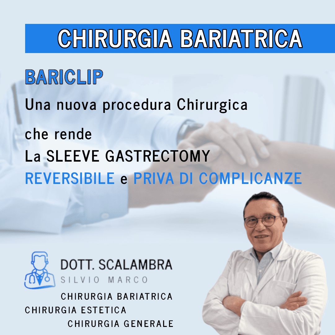 Al momento stai visualizzando BARICLIP – Nuova Procedura di Chirurgia Bariatrica