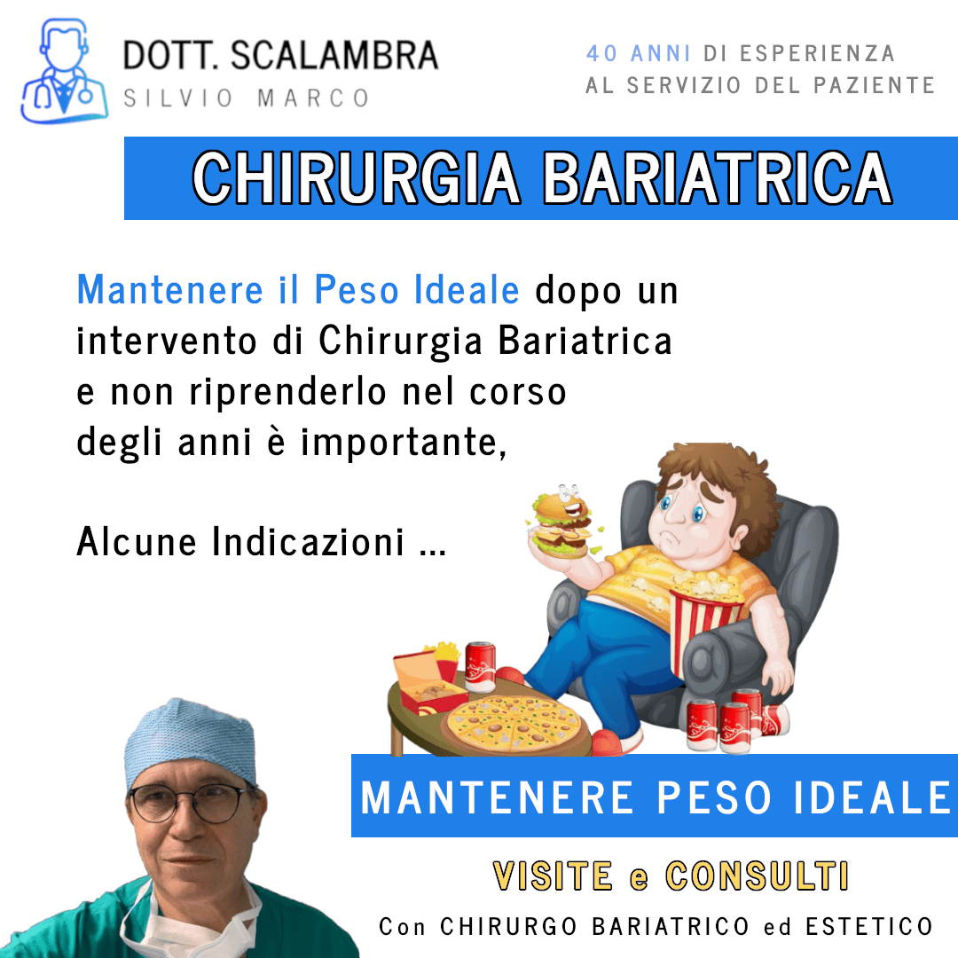 Al momento stai visualizzando RIPRESA DI PESO DOPO INTERVENTO DI CHIRURGIA BARIATRICA