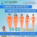 Chirurgia Bariatrica a REGGIO CALABRIA (Calabria) – Ottobre 2023 – Visite e Consulti