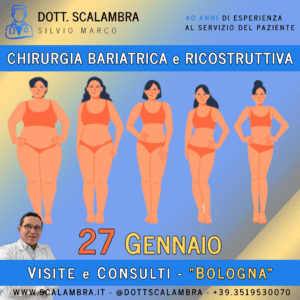 Scopri di più sull'articolo Chirurgia Bariatrica a BOLOGNA (Emilia Romagna) – Gennaio 2024 – Visite e Consulti